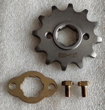 Звездочка ведущая 520х12Т (d=20 mm) +крепления